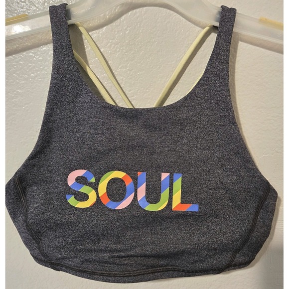 lululemon athletica Other - Lululemon Athletica Soul Cycle Energy Bra No Inserts Size 6